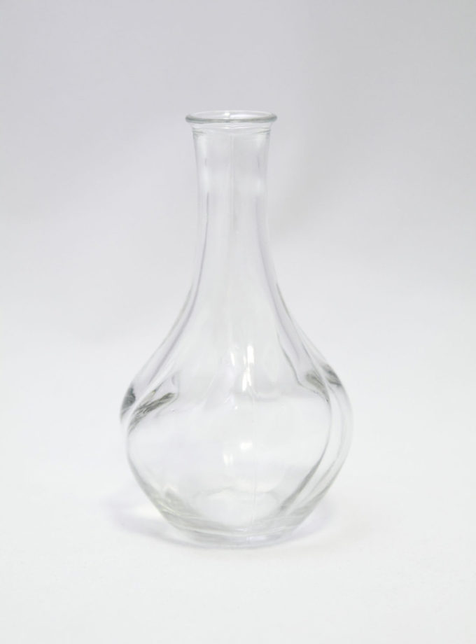 Skleněná váza baculatá