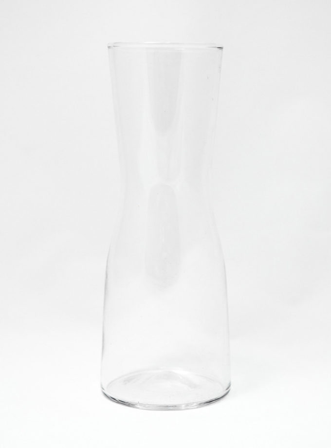 Skleněná váza zúžená velká