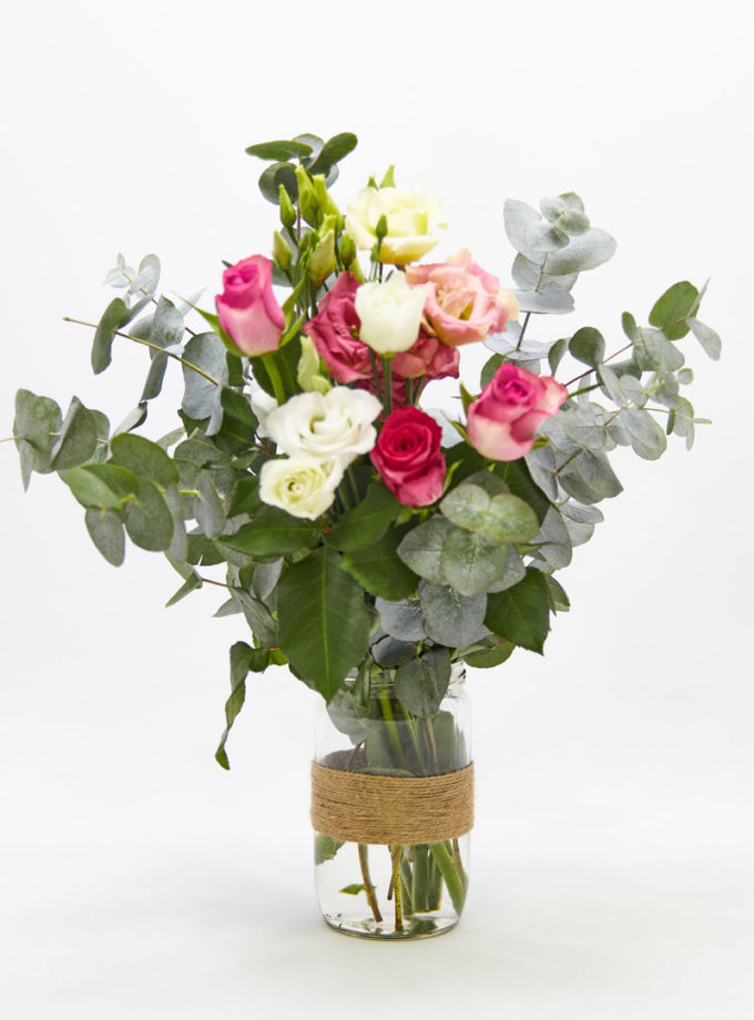 Rustikální váza vysoká