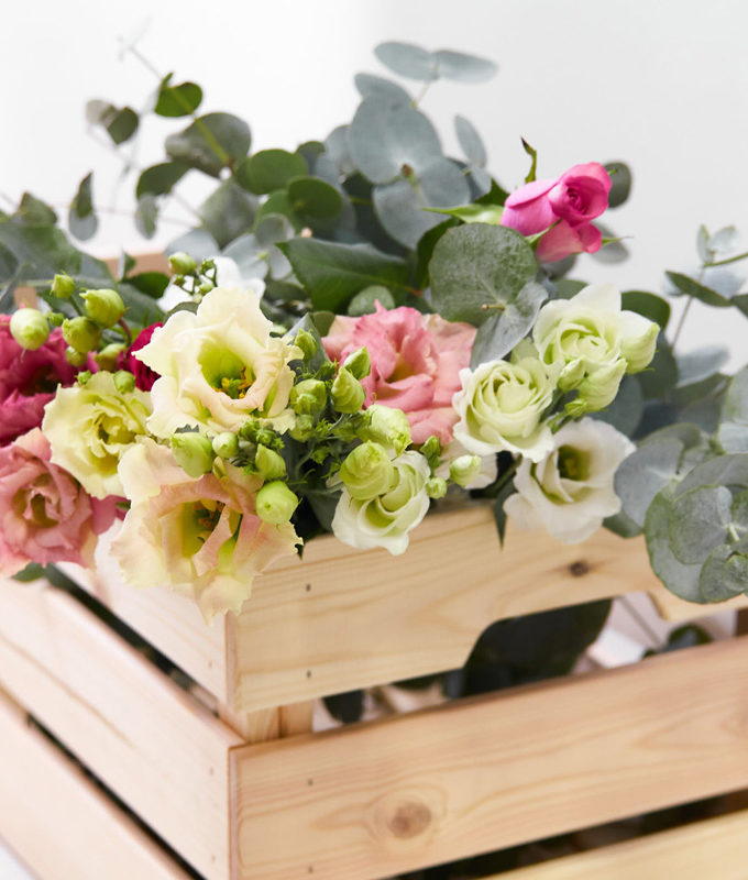 Dřevěná bedýnka velká