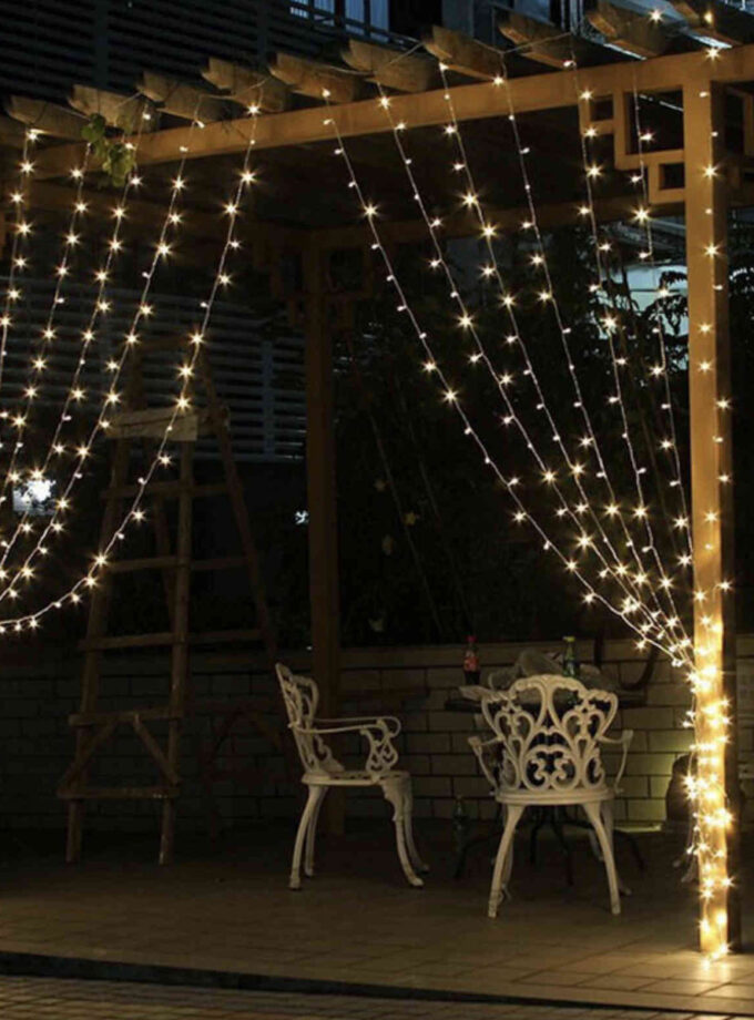 Svítící LED závěs