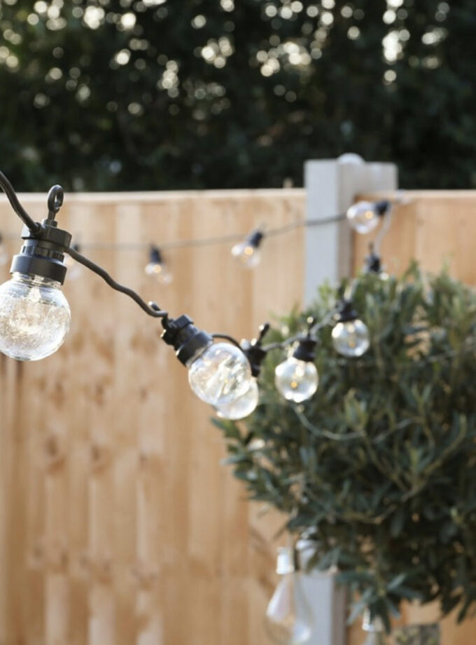 Svítící LED řetěz žárovkový voděodolný