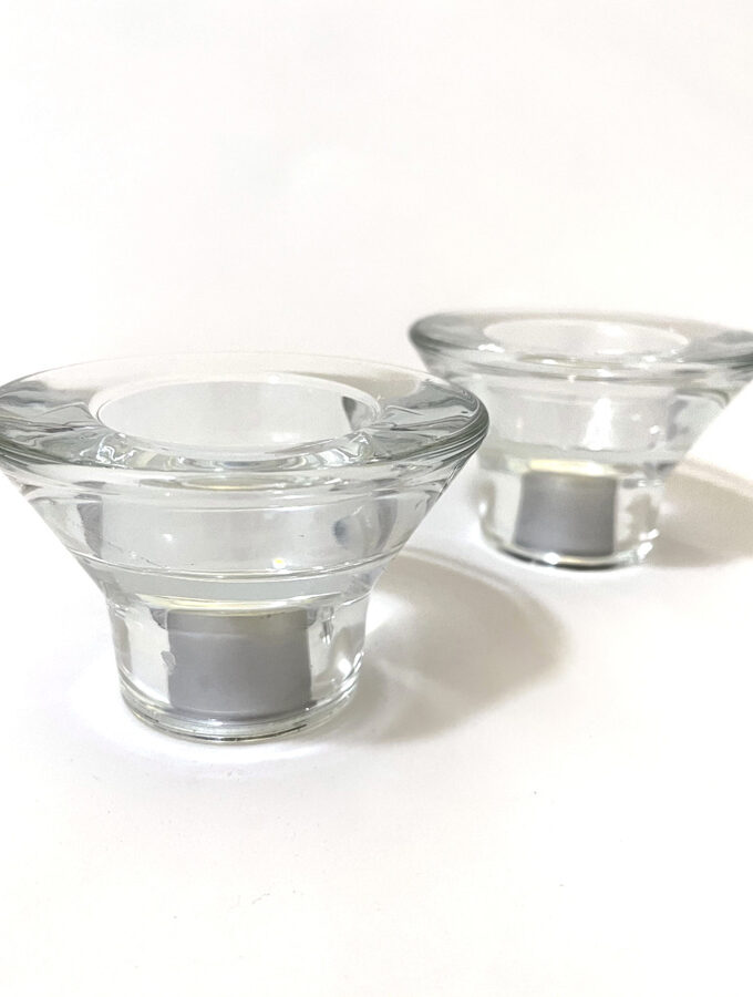 Skleněný svícen univerzální