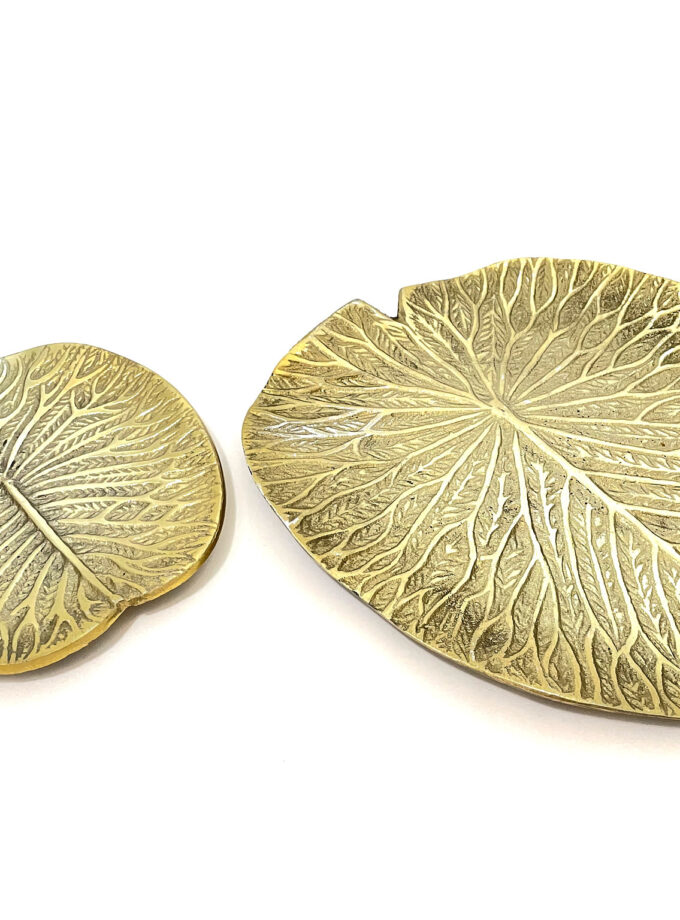 Zlatý list kulatý malý